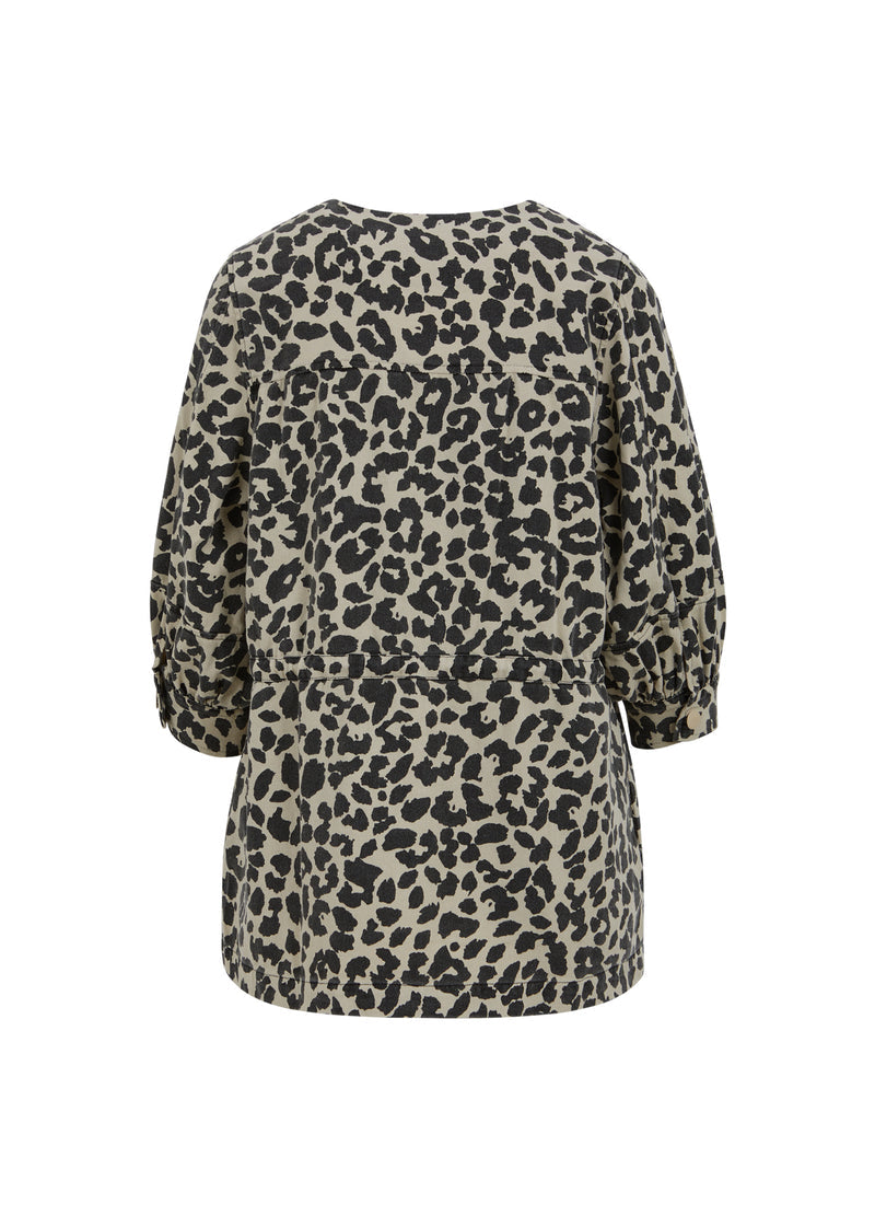 Leo Print Jacket
