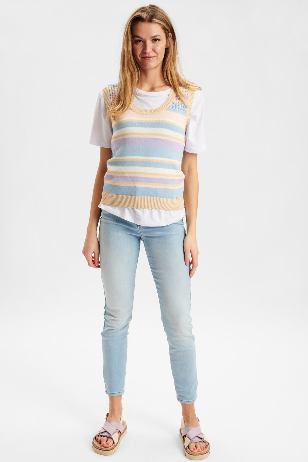 Nutenna Waistcoat - Blue Bell