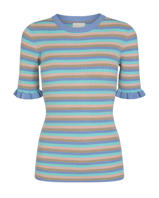 NUANNEKE LS PULLOVER - DELLA ROBBIA BLUE
