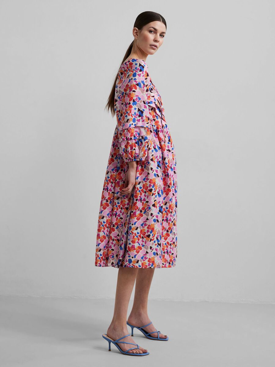 Yasvio Midi Dress - Soft Pink