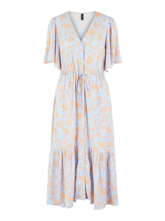 YASMEGGIE SHIRT DRESS - Kentucky Blue