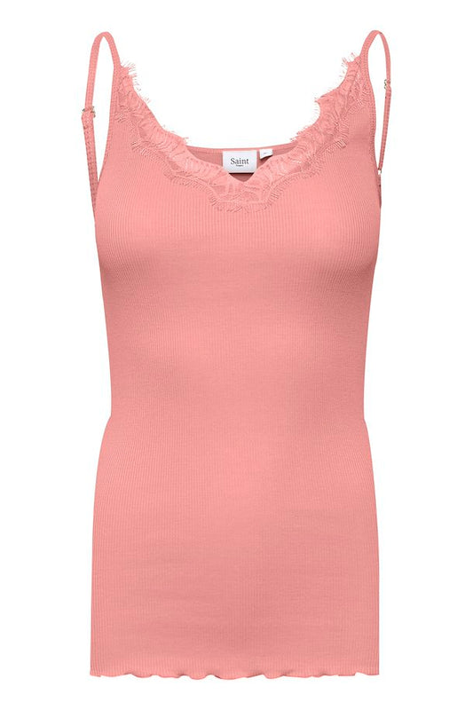 MayaSZ Strap Lace Top - Ash Rosie