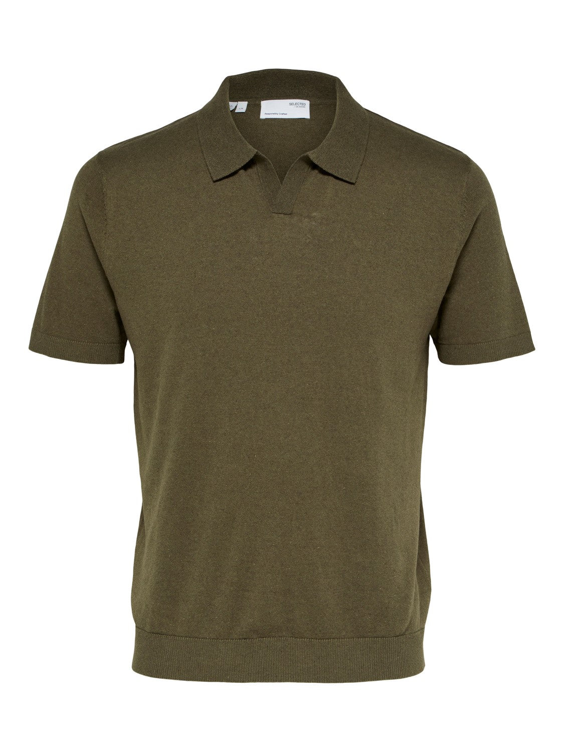 SLHLAKE LINEN SS POLO B