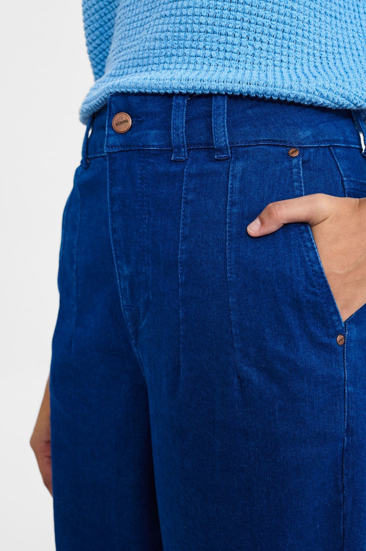 nustormy jeans - vintage blue
