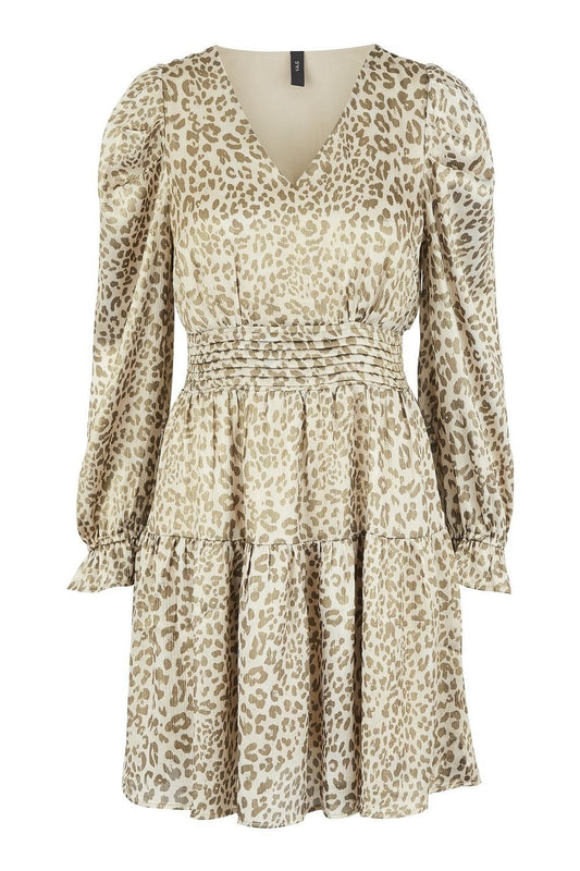 YASLEONA SHIRT DRESS - Frosted Almond