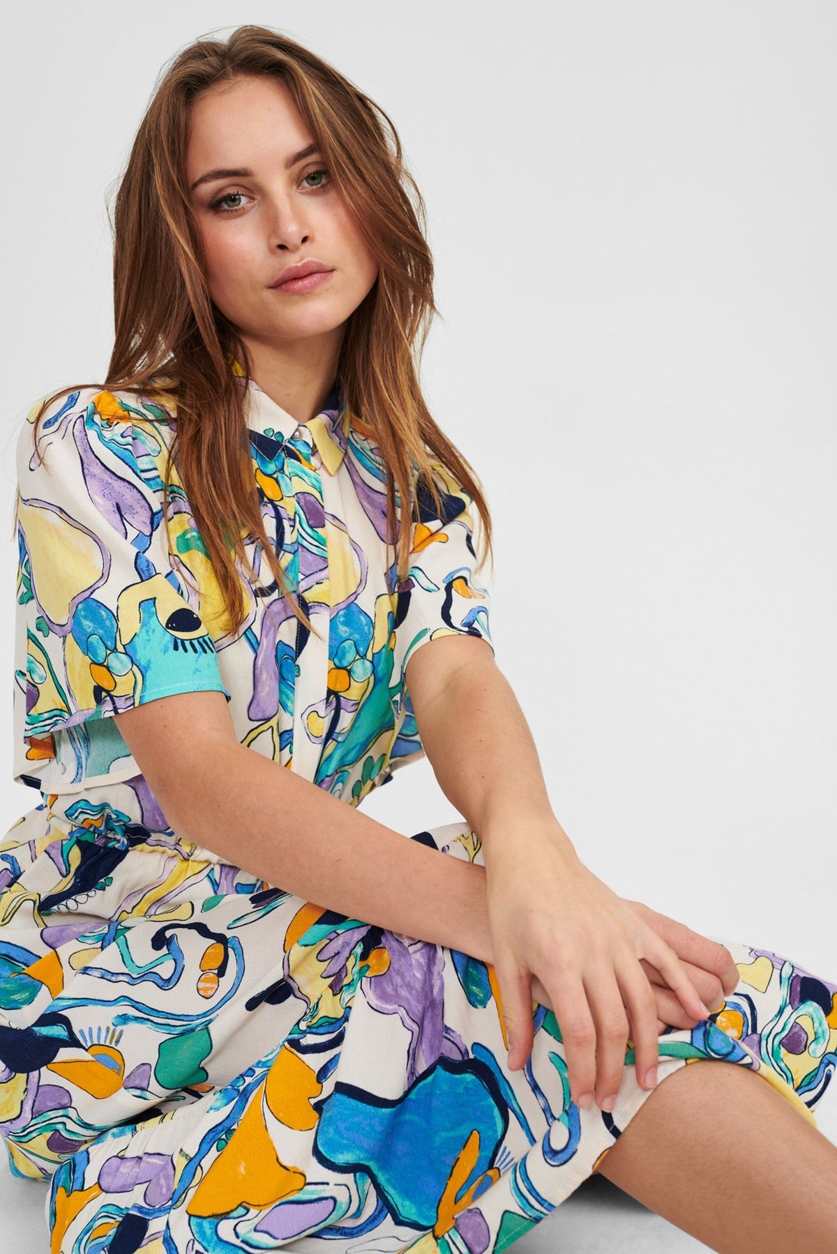 Nuninna Dress - Mixed Colours