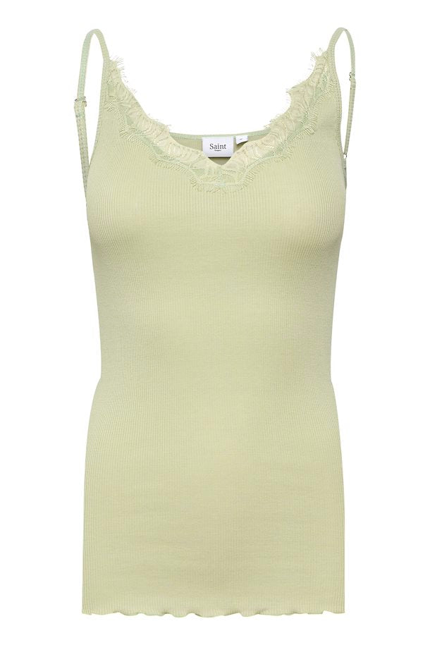 MayaSZ Strap Top - Celadon Green