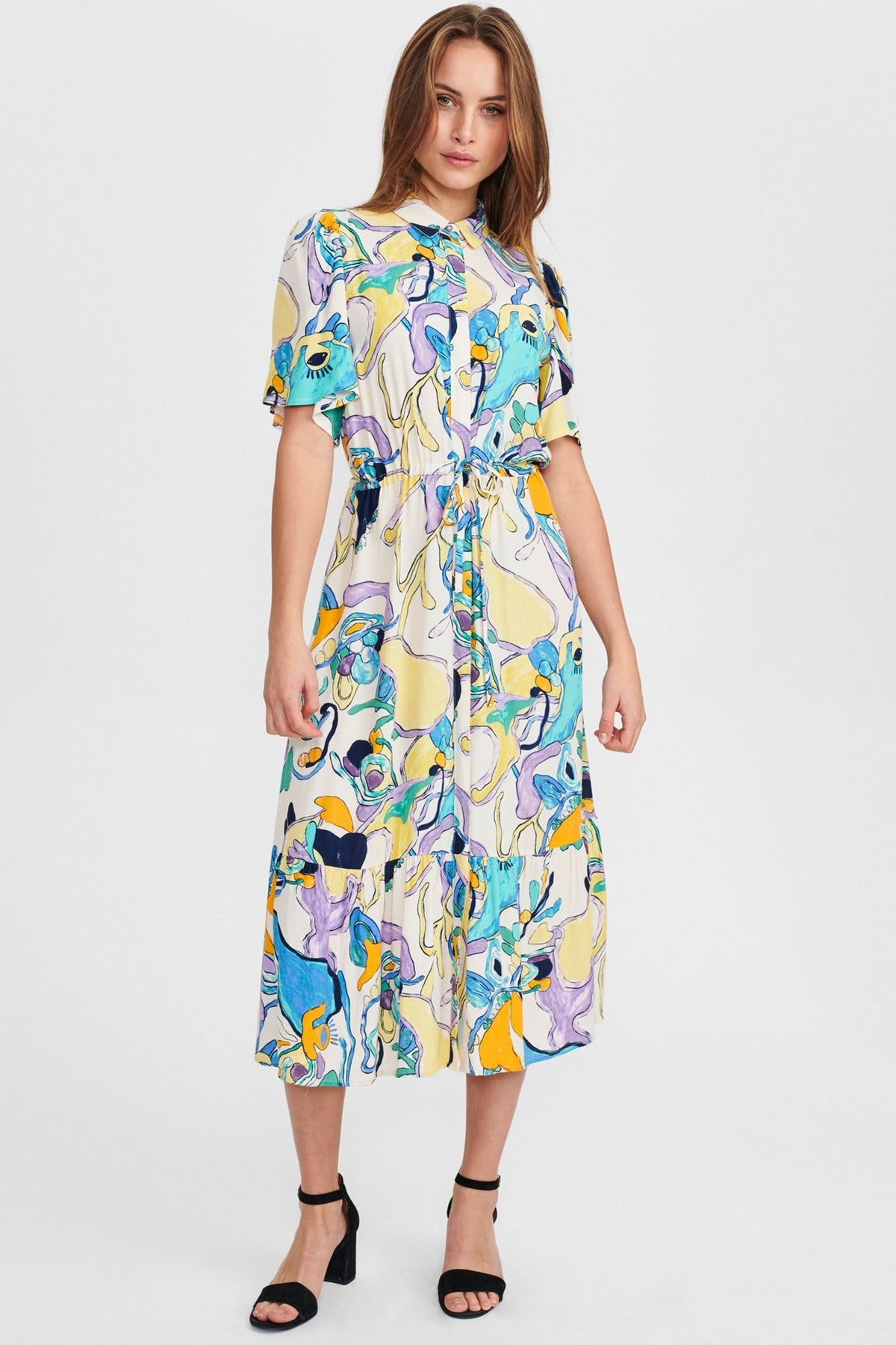 Nuninna Dress - Mixed Colours