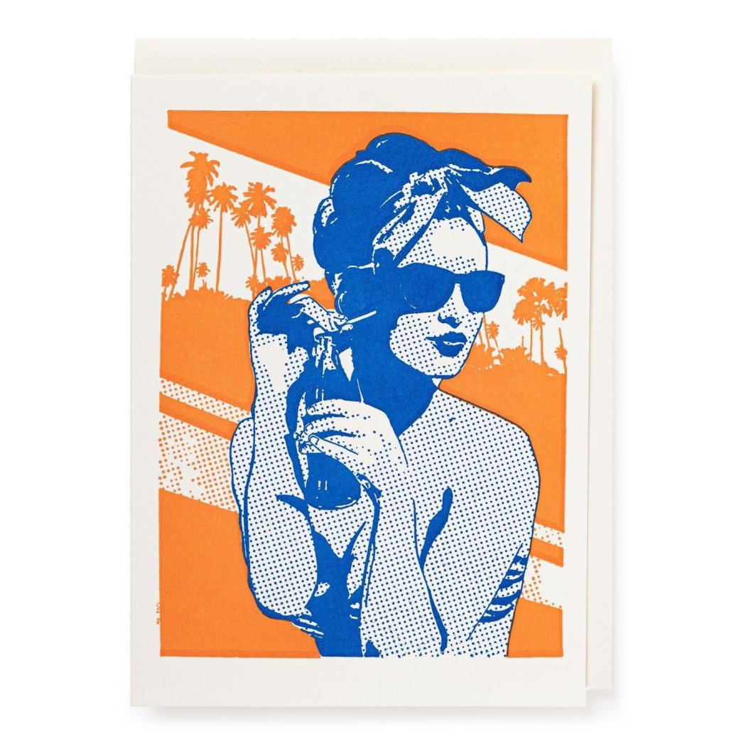 Holiday Girl Card