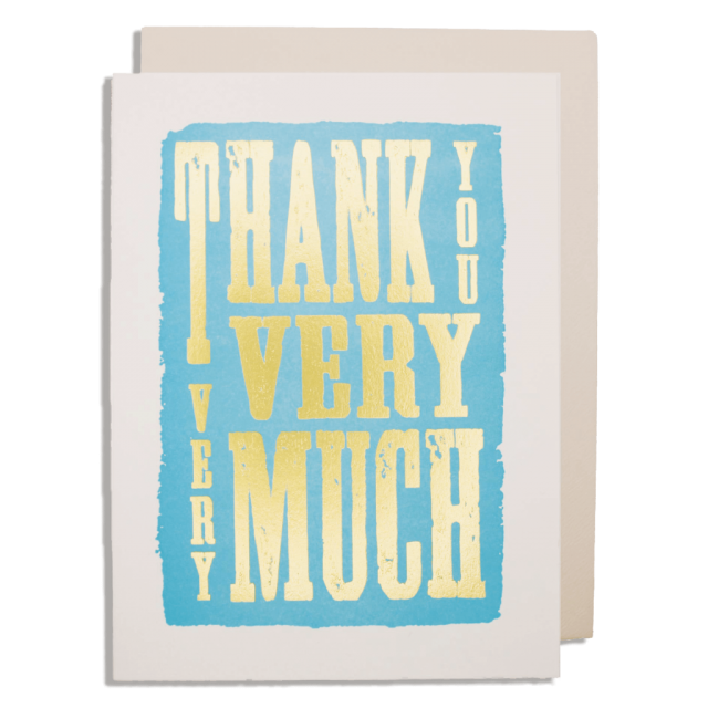 Thank You Very Much