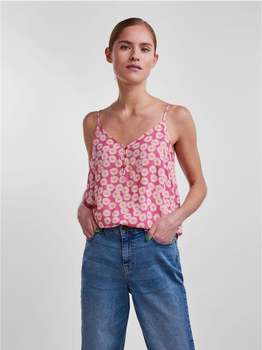 Pcnya Strap Top - Daisy