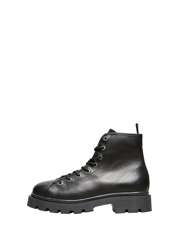 leather boots
