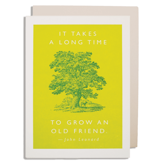 Old Friend Card