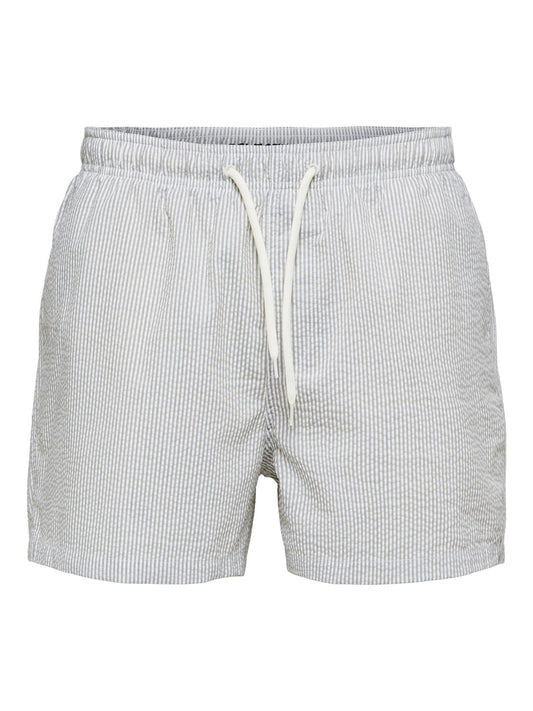 SLHCOOPER SEERSUCKER SWIMSHORTS W