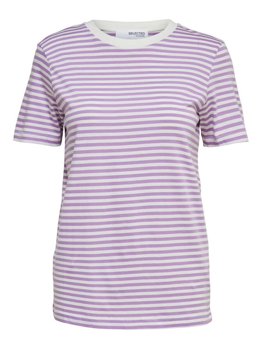 Purple Striped T-Shirt