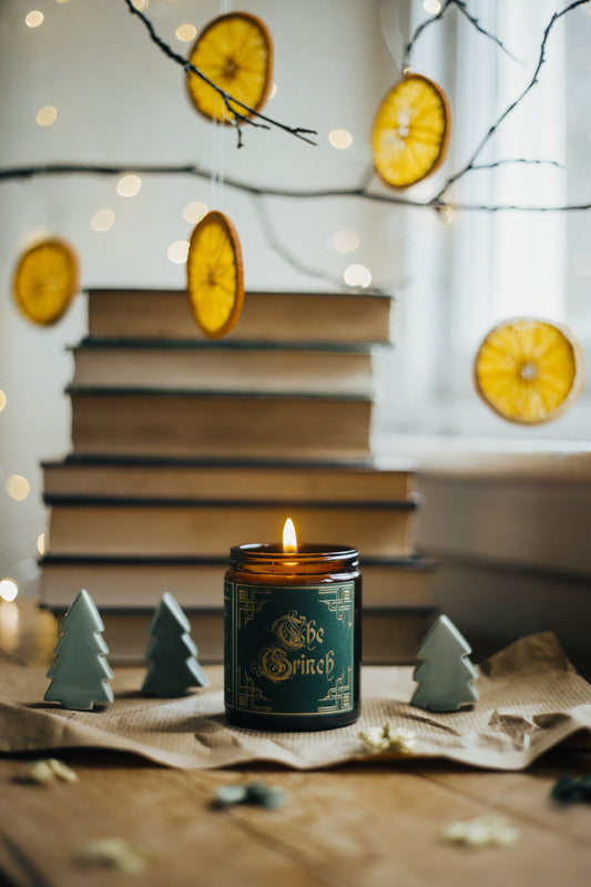 The Grinch Candle