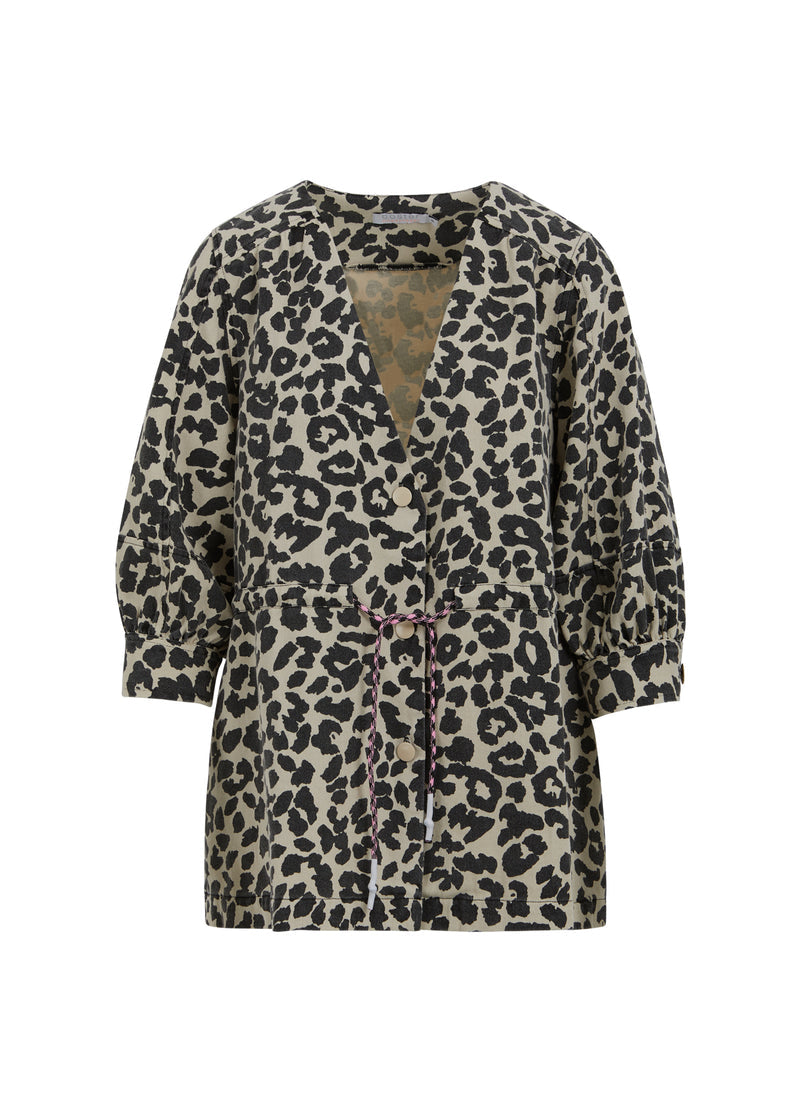 Leo Print Jacket
