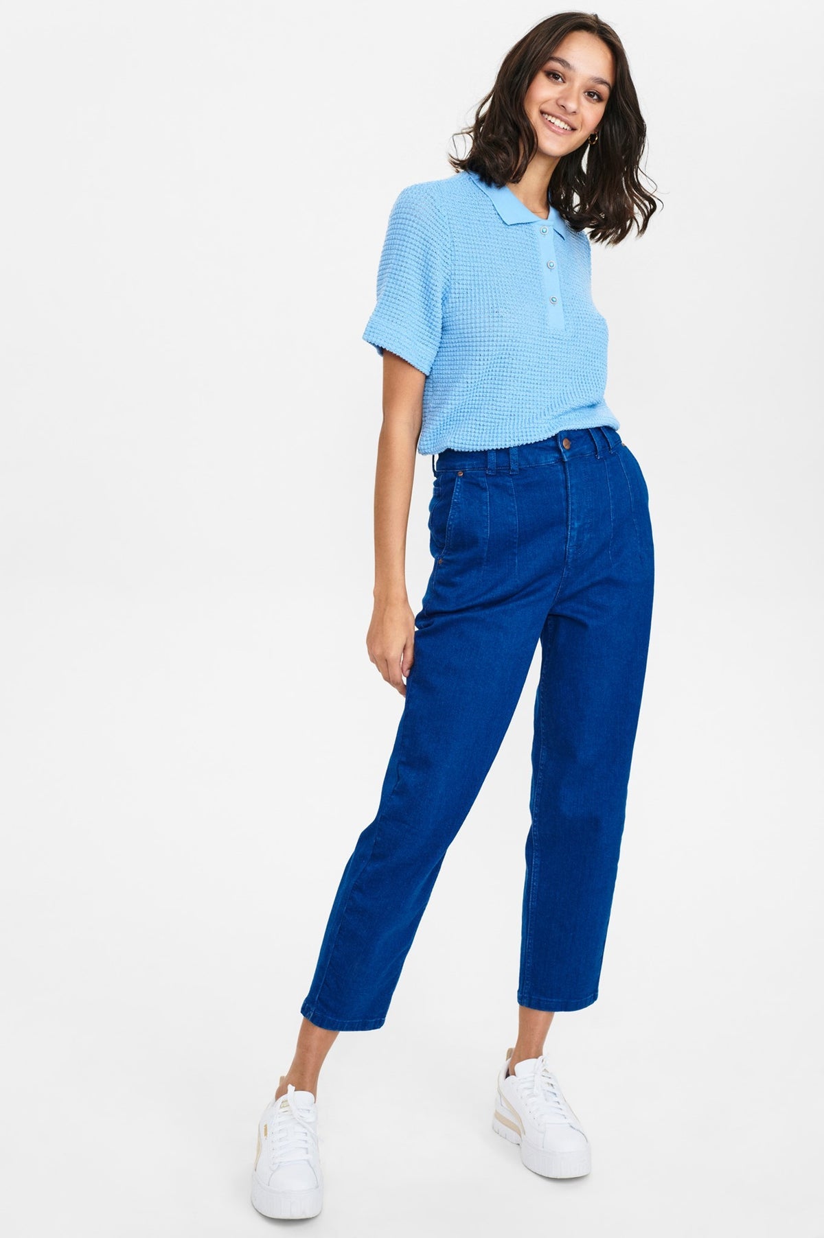 nustormy jeans - vintage blue