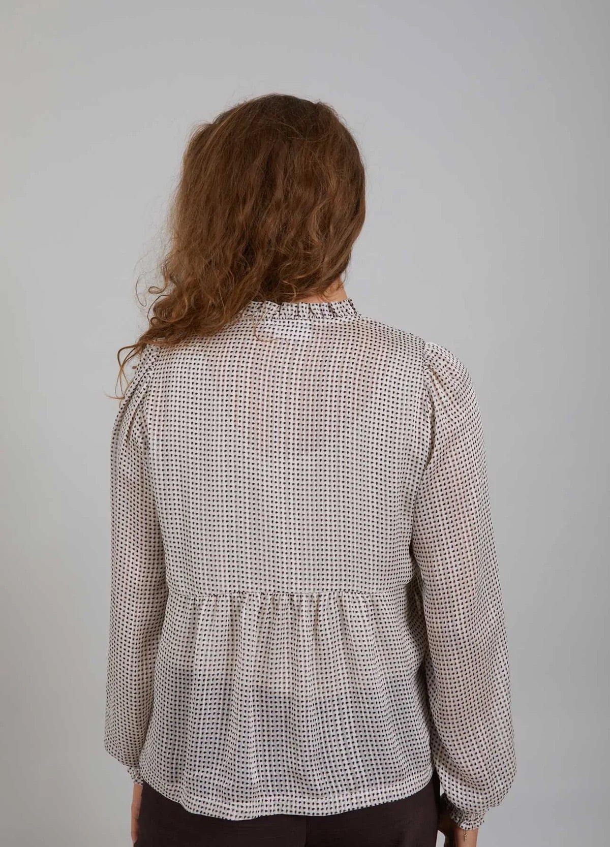 Blouse With Smock - Mini Paisley