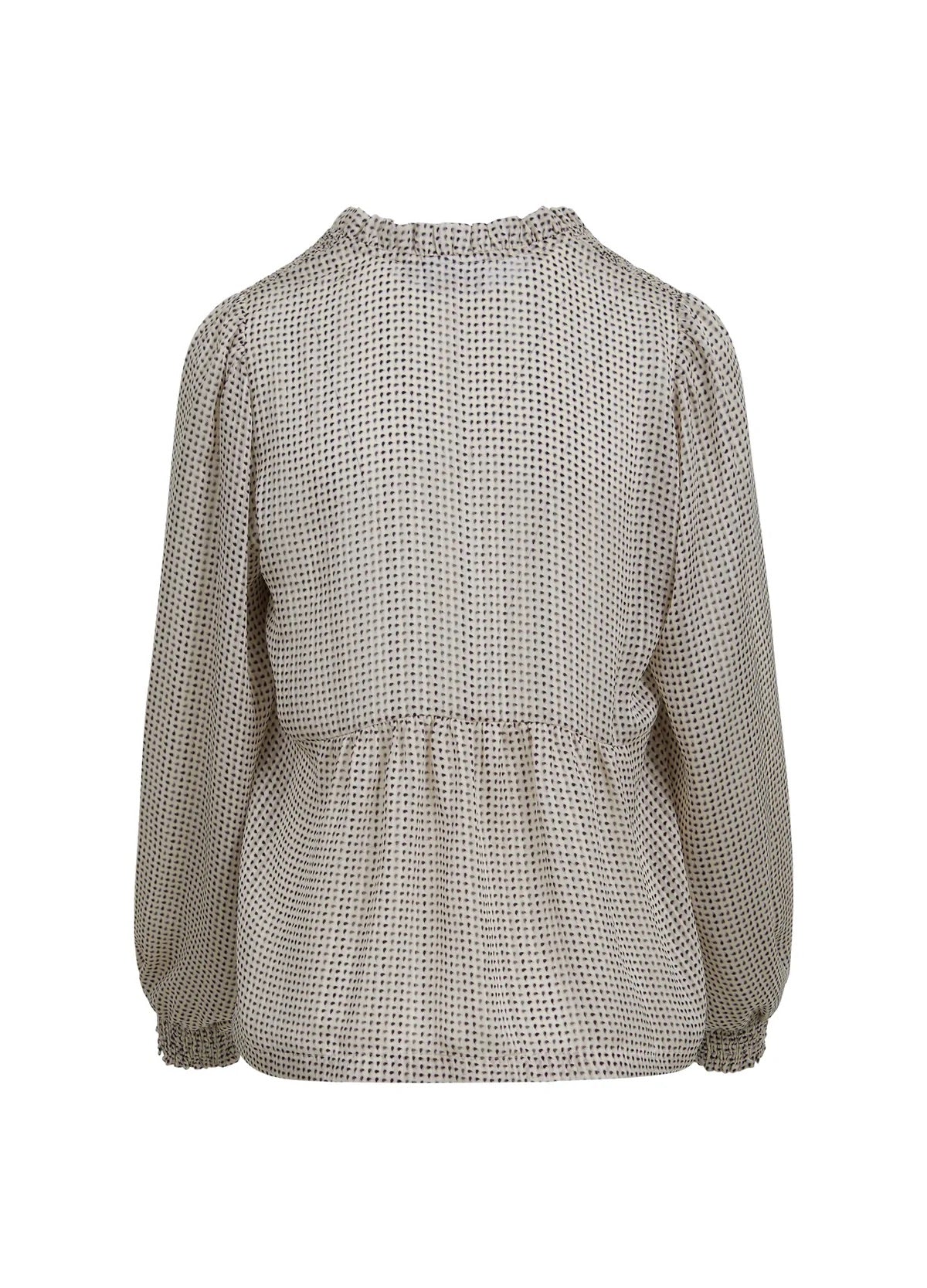 Blouse With Smock - Mini Paisley