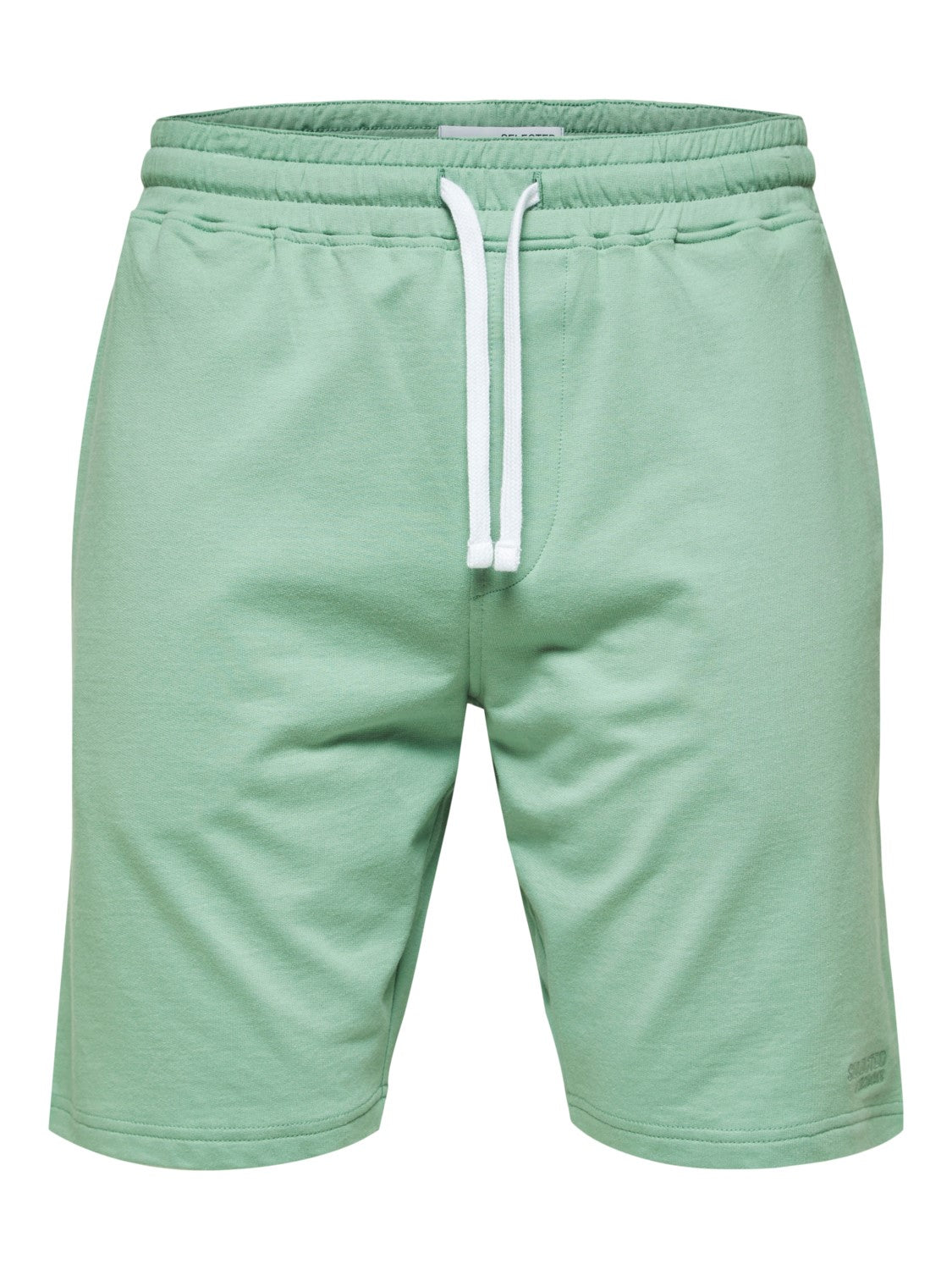 Green best sale sweat shorts