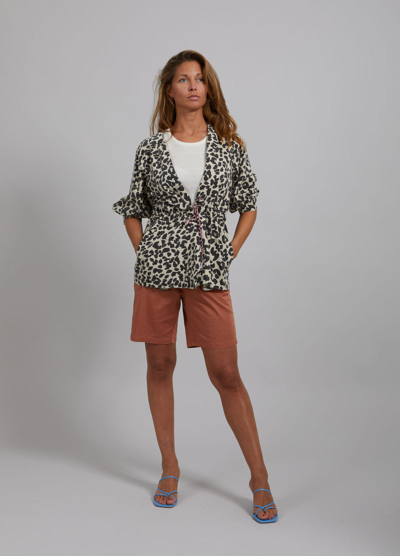 Leo Print Jacket