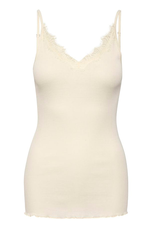 MayaSZ Strap Lace Top - Ice