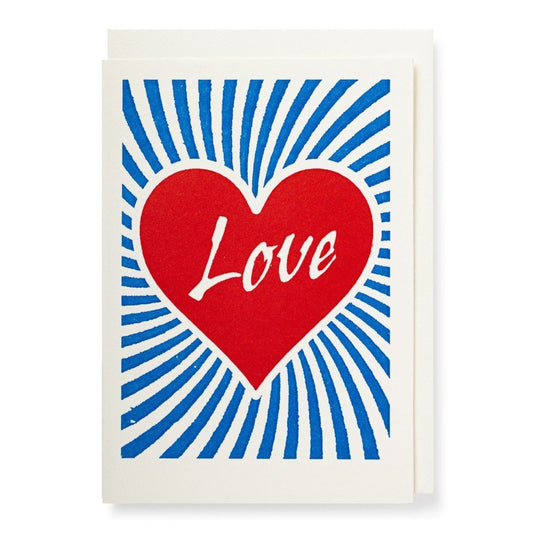 Love Swirls Mini Card