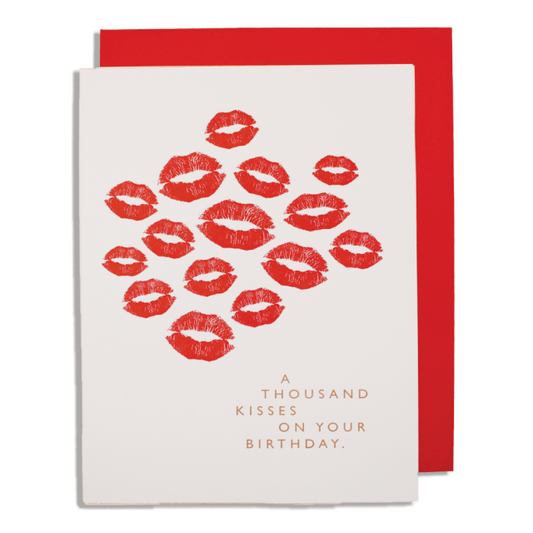 A Thousand Kisses Card