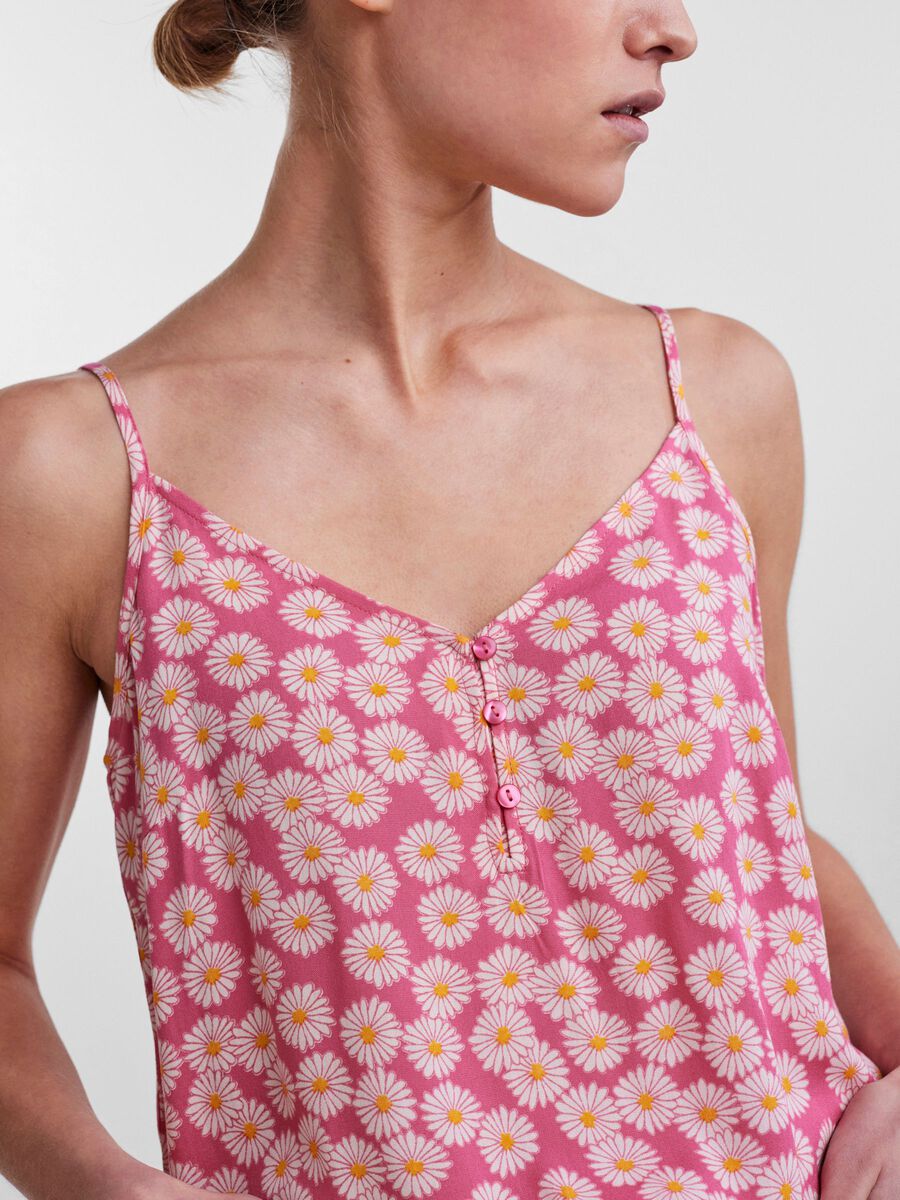 Pcnya Strap Top - Daisy
