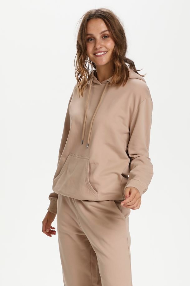 Beige Hoodie