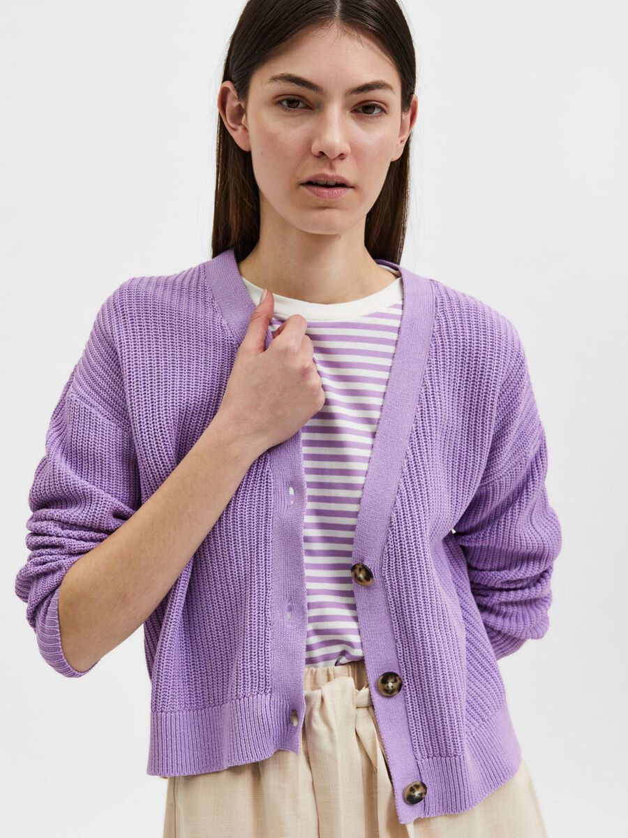 Purple Striped T-Shirt