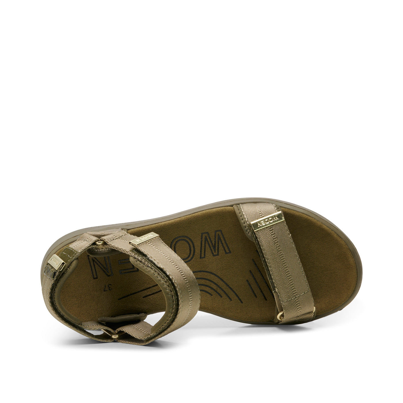 Line Sandals - Dark Olive