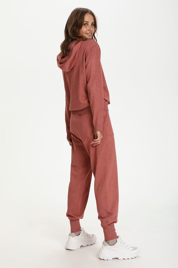 Rust Knit Joggers