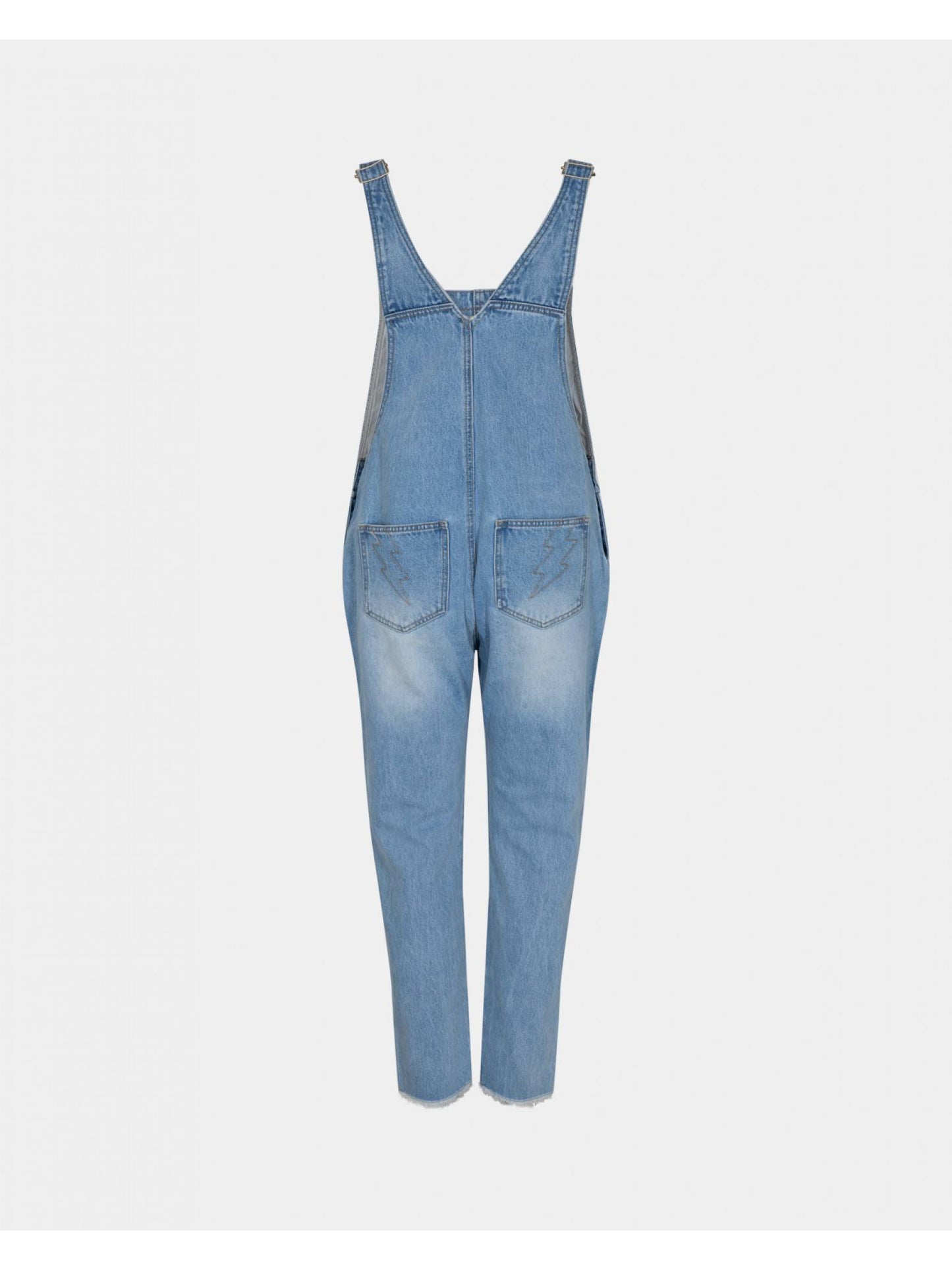 Light Blue Denim Overalls