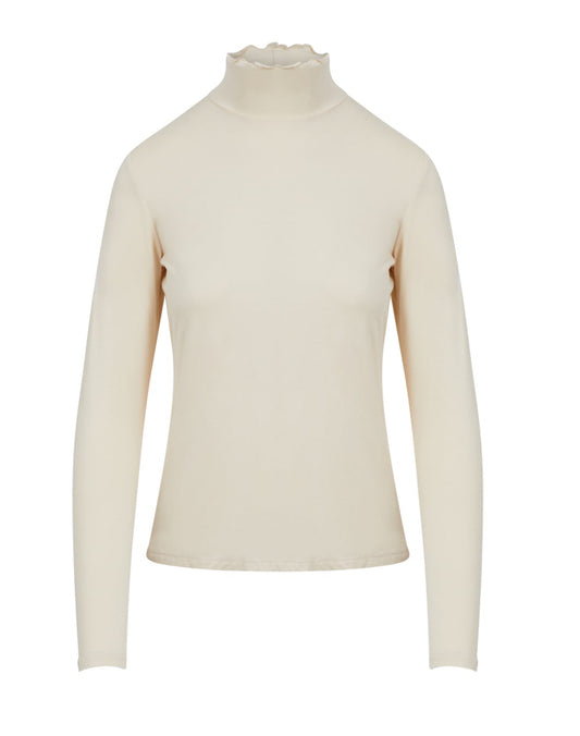 CC Heart Sofia Turtleneck- Cream