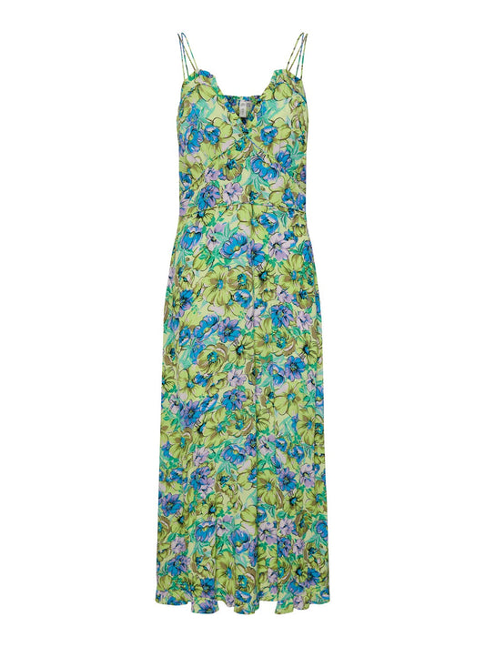 YASLOMISA STRAP LONG DRESS - SHOW