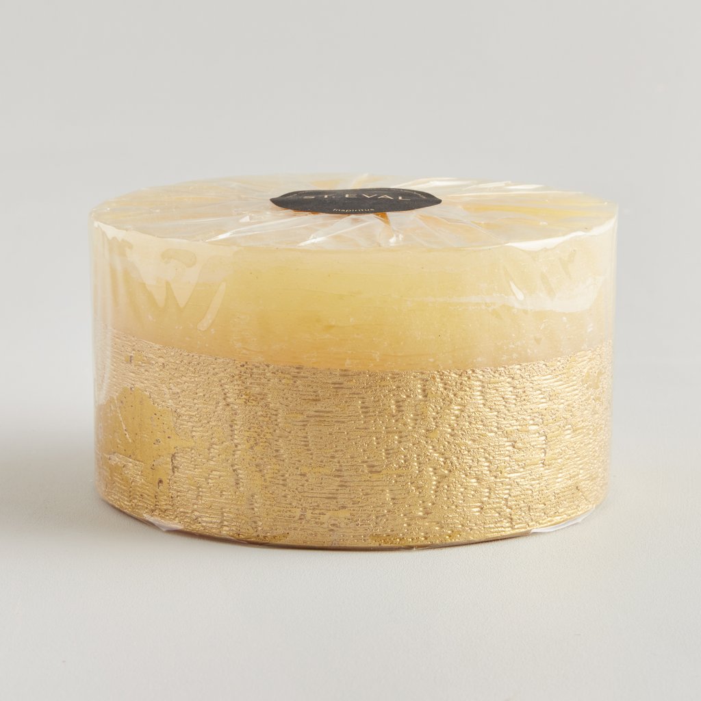 St Eval Inspiritus Gold Dipped Multiwick Candle