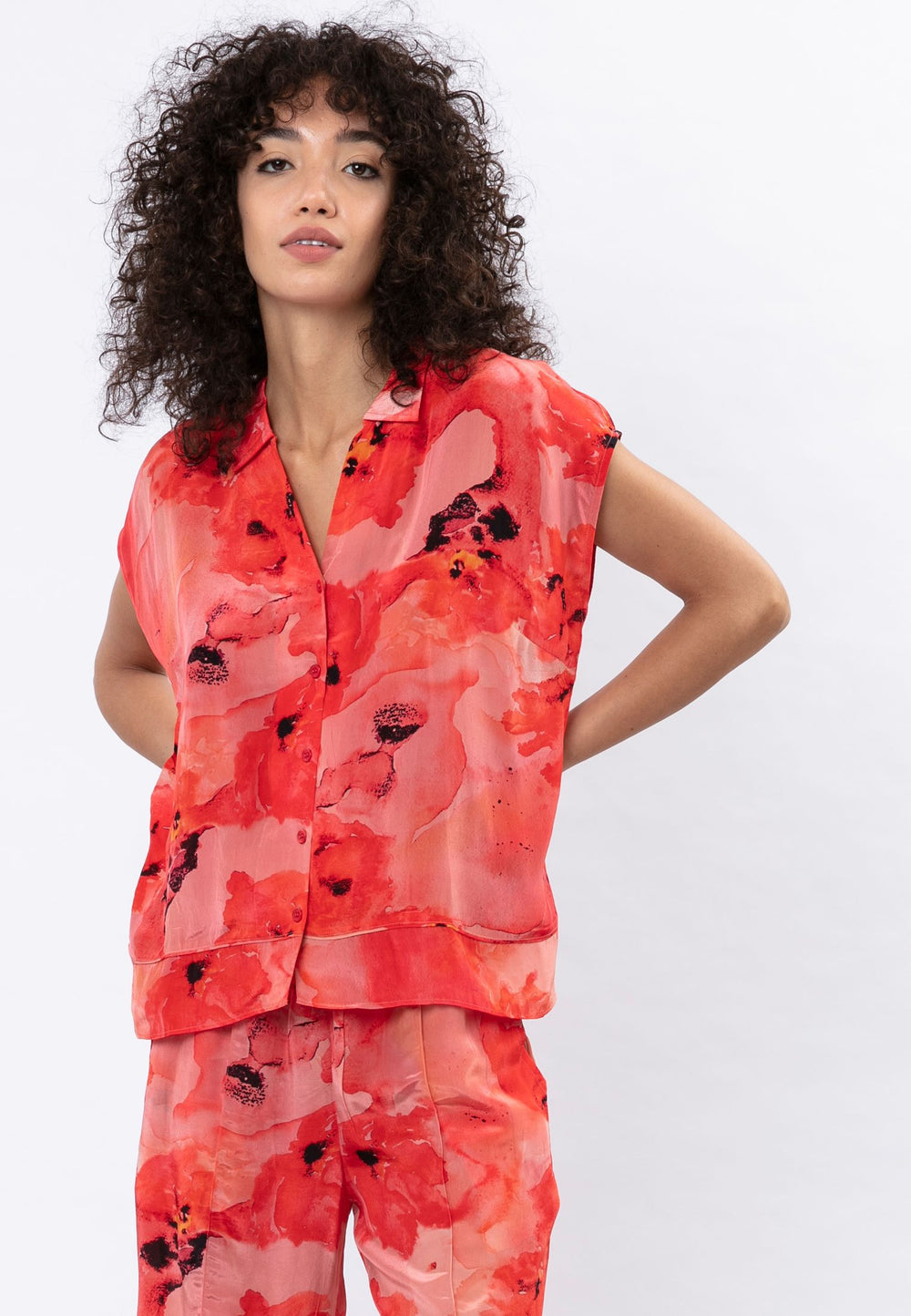 Perennial Coral Shirt