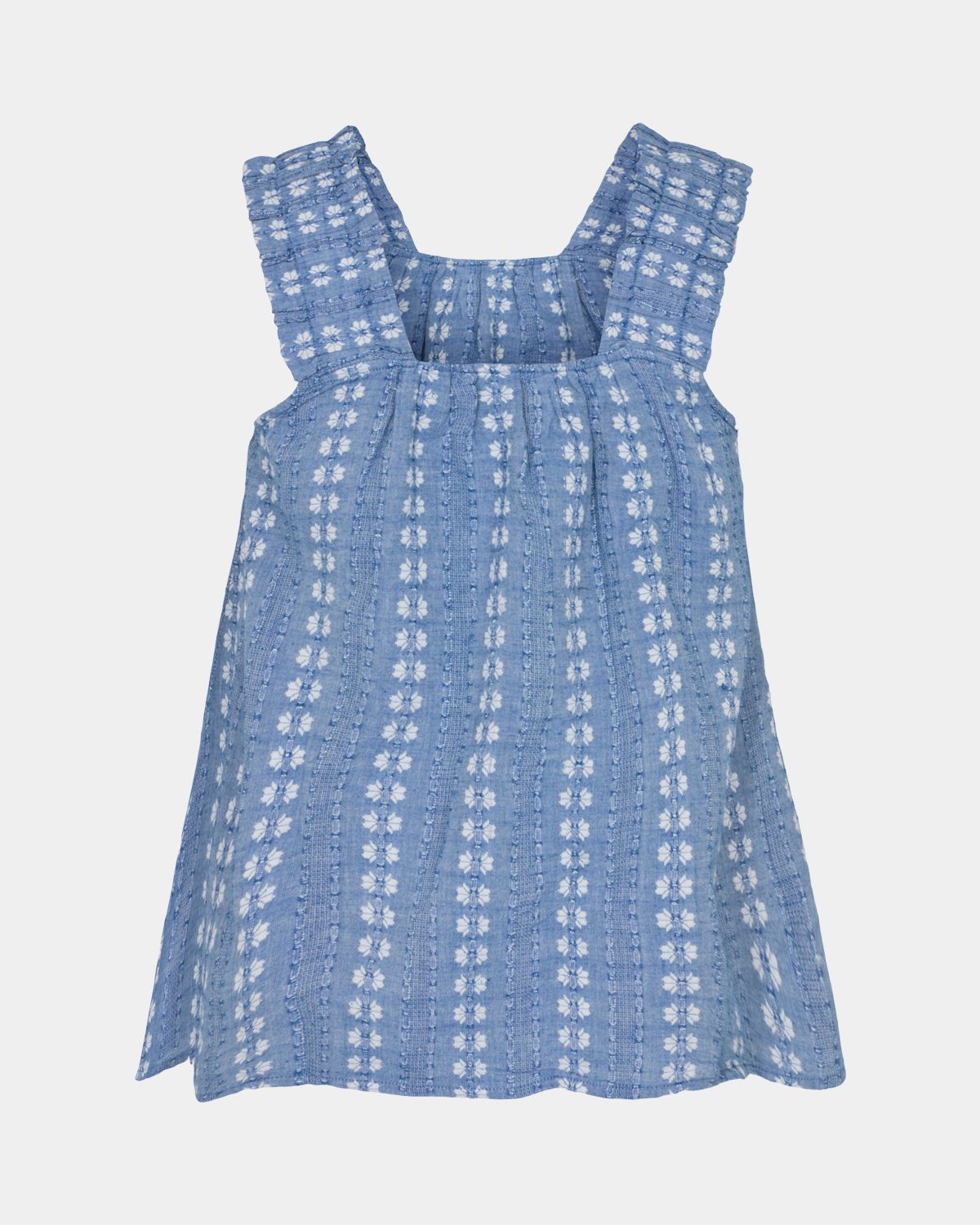 Blue Sleeveless Top