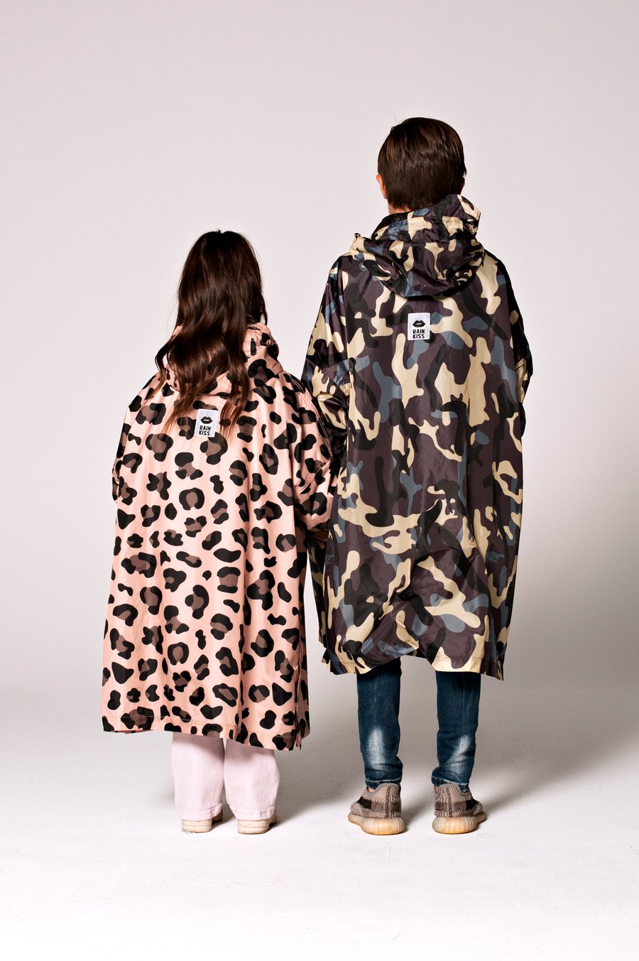 Kids Camo Poncho