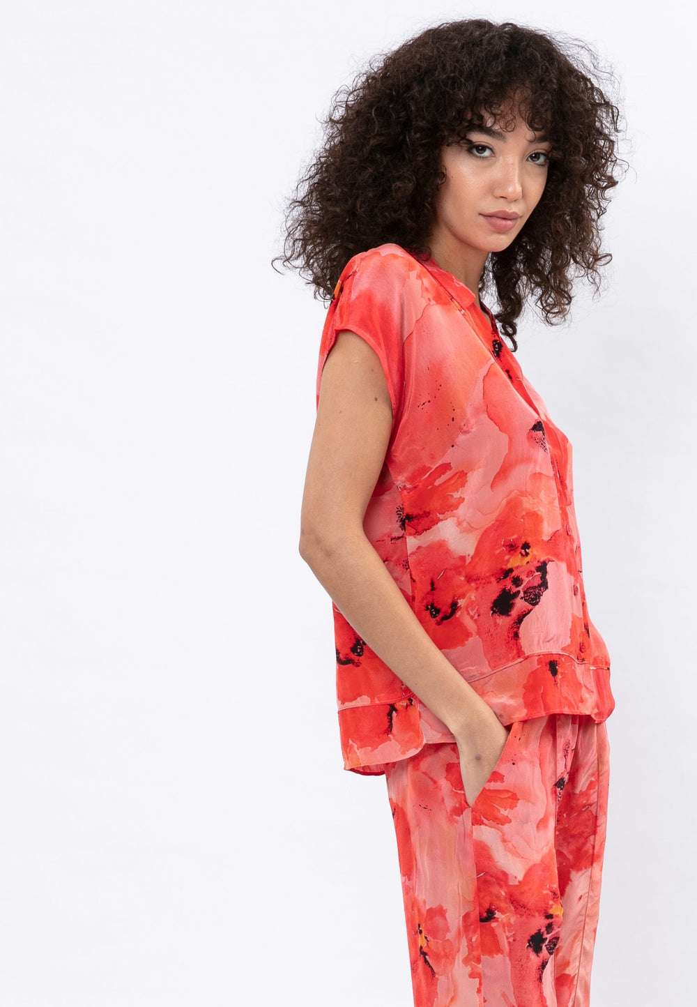 Perennial Coral Shirt