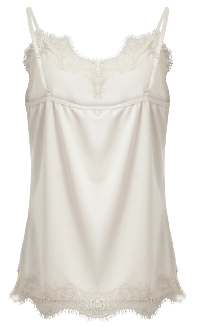 CC Heart Rosie Lace Top - Off White