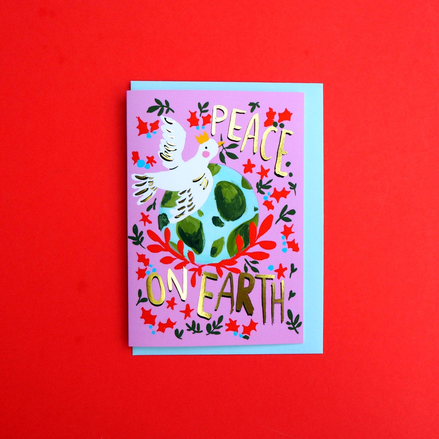 peace on earth Christmas card