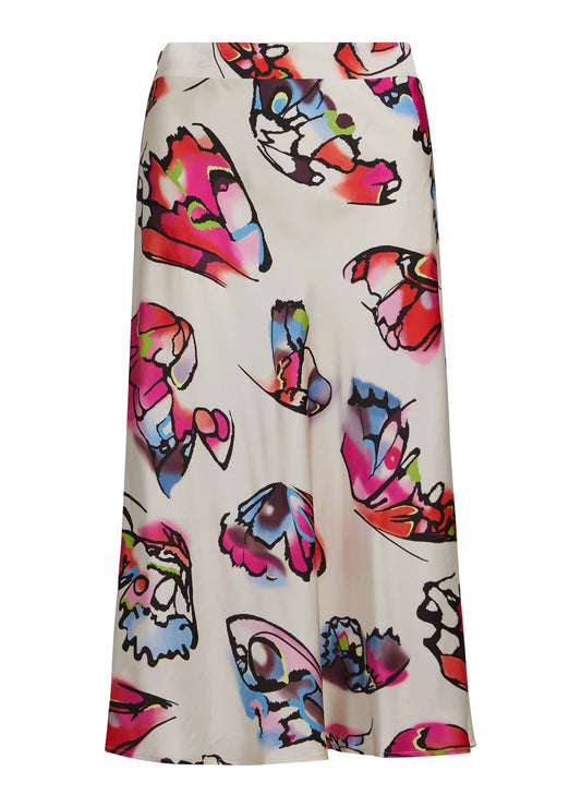 CC Skirt with Butterfly Print