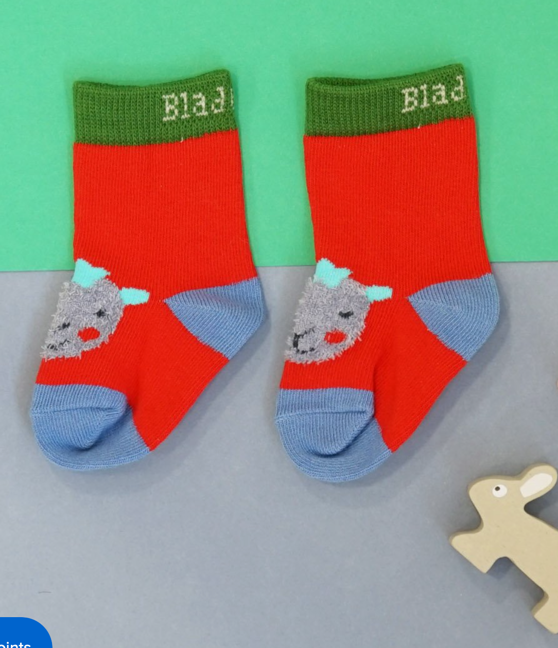 Bright Sheep Sock