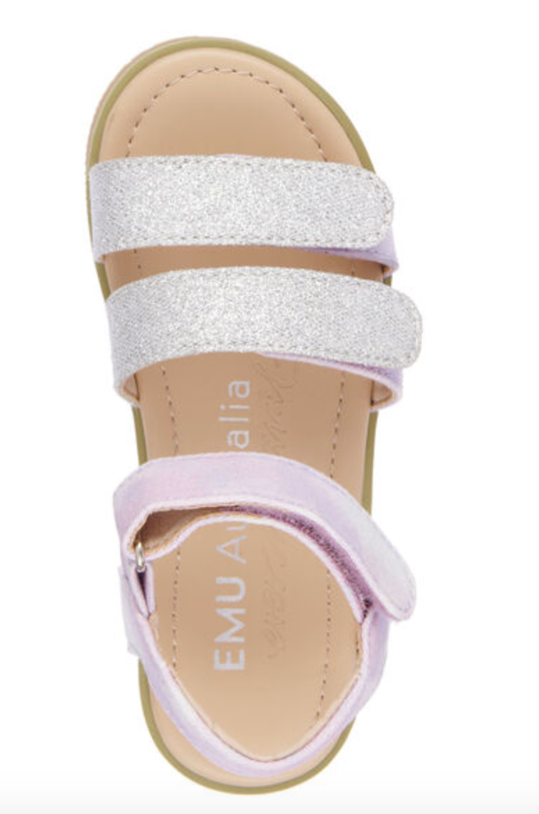 Emu Steph Kids Sandal - Silver/Argent