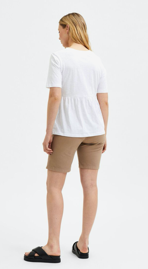 SLFTALIA RELAXED TOP - Bright White