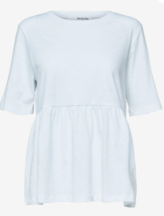 SLFTALIA RELAXED TOP - Bright White