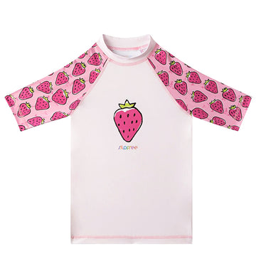Slipfree Children's Rash Vest - Strawberries